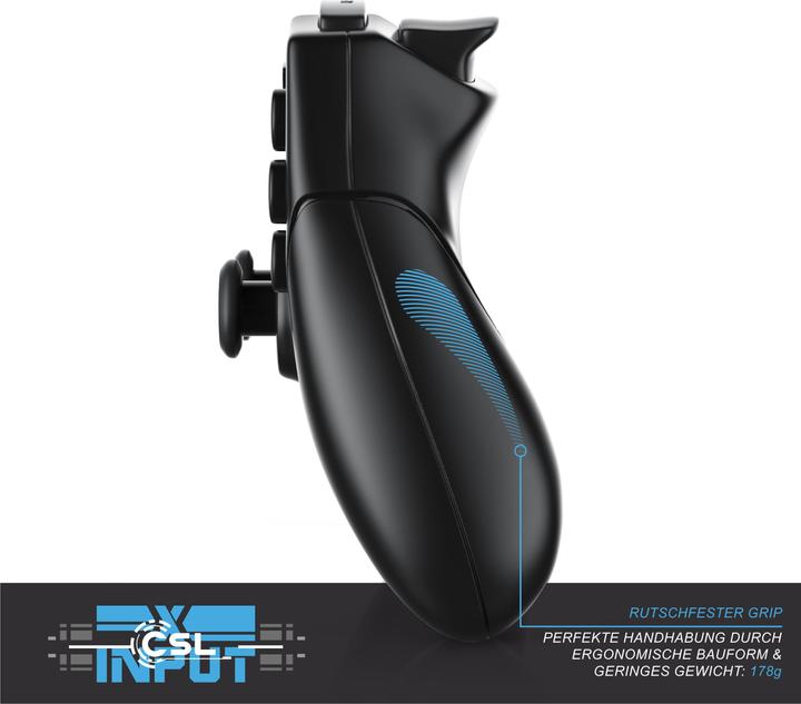 Actual product image CSL Gamepad, Wireless Controller for Android / PC / PS3 / X-Input / OTG Adapter (Android)