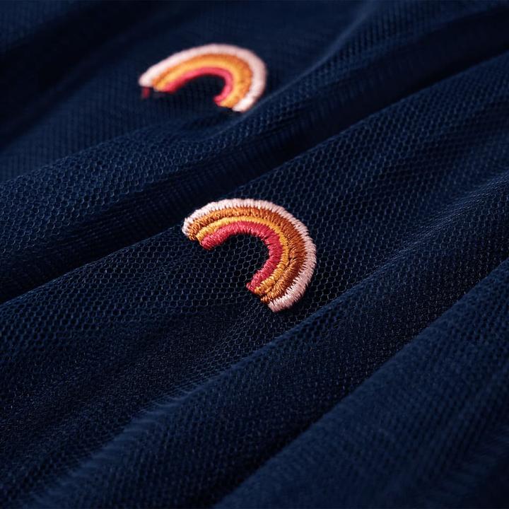 Immagine prodotto vidaXL Gonna da bambino con tulle blu navy 92,Materiale esterno: 100 (92)