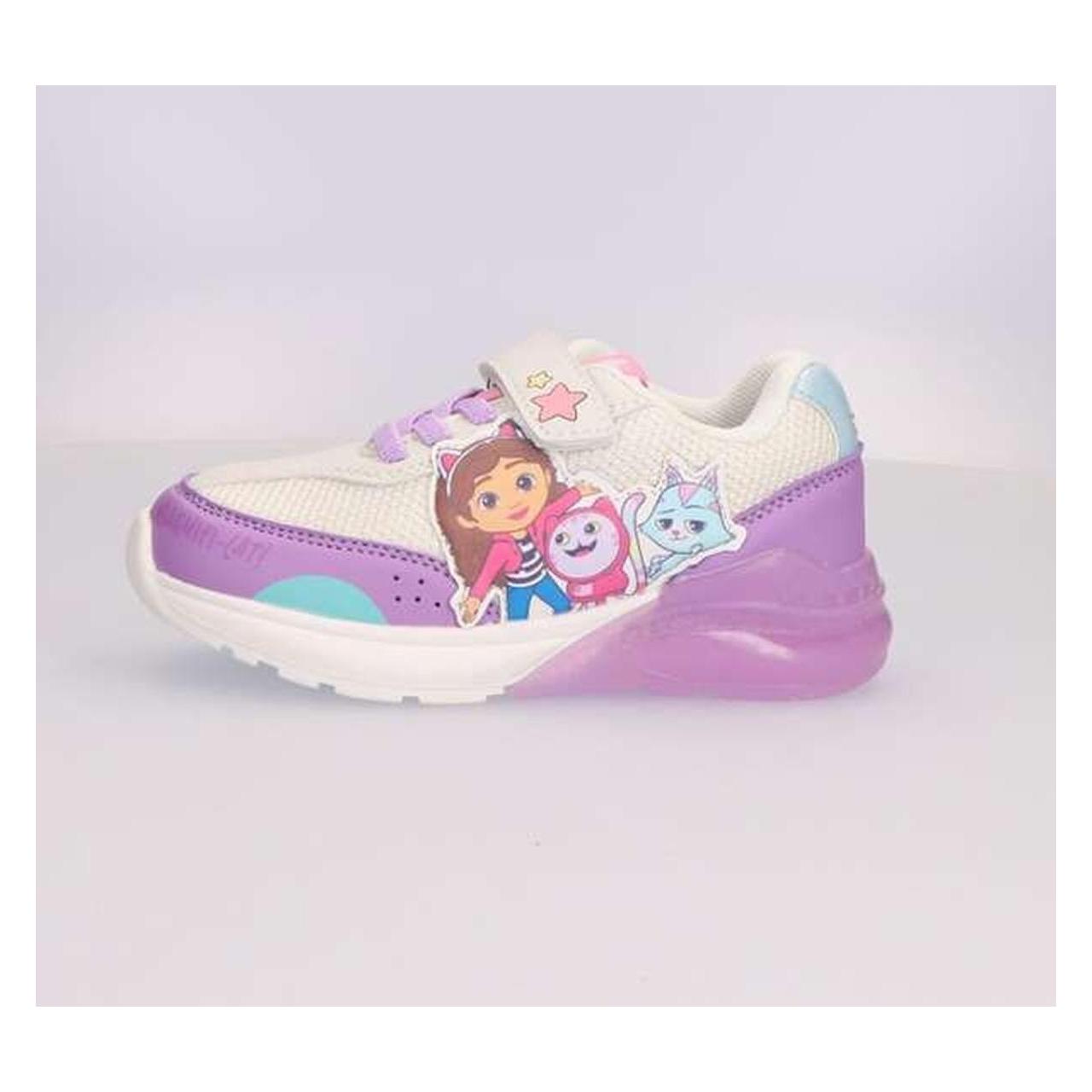 Gabby's Dollhouse, Mädchen, Hallenschuhe, Kinder Sportschuhe Lila (25), Violett, Pink