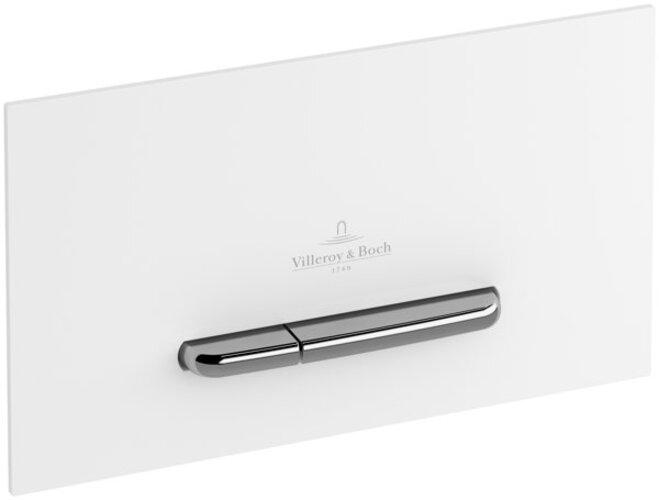 Produktbild Villeroy & Boch V&B Betätigungsplatte ViConnect E300 253x145x20mm weiss