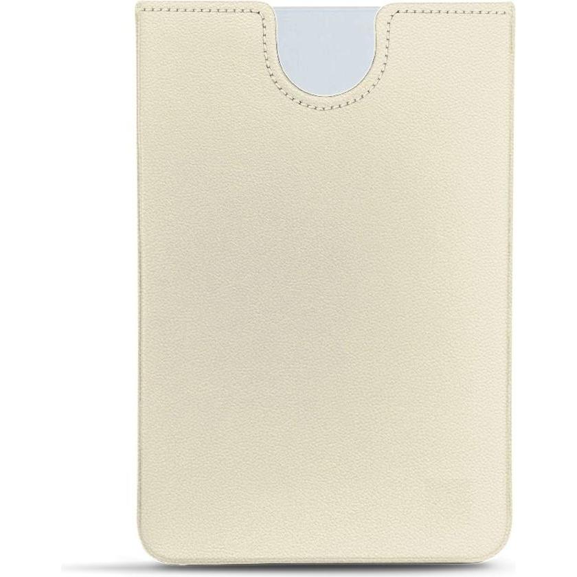 Noreve Lederschutzhülle (Microsoft Surface Duo), Smartphone Hülle, Weiss