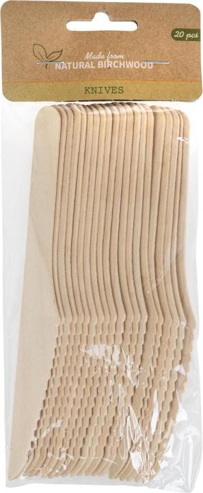 Actual product image Furber Disposable knife 20 pieces Brown (20x)