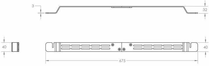 Actual product image Flexson Wall mount for Sonos Arc and Sonos Arc Ultra (1 pcs., Wall installation, Not movable)