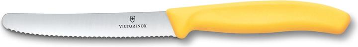 Produktbild Victorinox Swiss Classic, Tomaten & Tafelmesser, 2tlg, 11cm, wellen, gelb, box (11 cm)