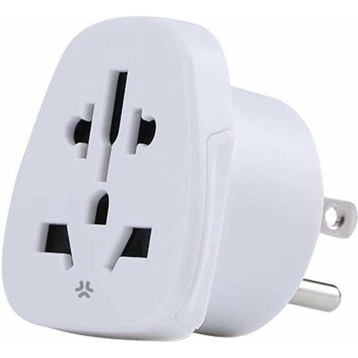 Celly, Adattatore da viaggio, - TRAVELADAPTERUS - Universal Travel Adapter with US Plug