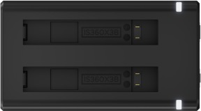 Actual product image Newell SDC-USB Zweikanal-Ladegerät für One X3-Akkus für Insta360 (Charger)