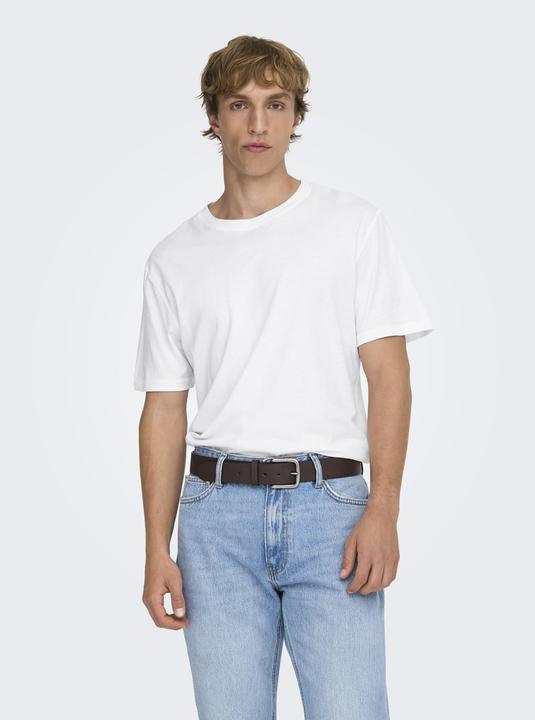 Produktbild Only & Sons Onsmax Life Reg Ss Stitch Tee Noos (XL)