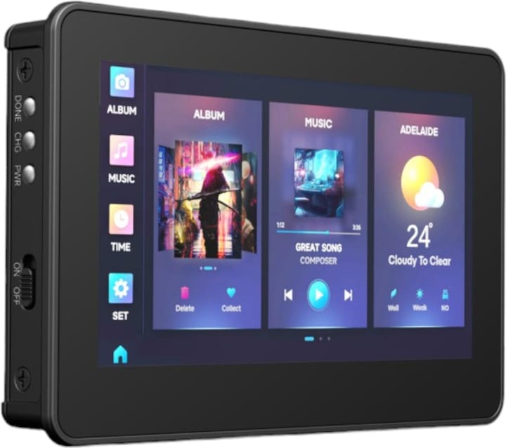 Actual product image WaveShare ESP32-S3 4.3inch Capacitive Touch Display Development Board 800×480 with housing