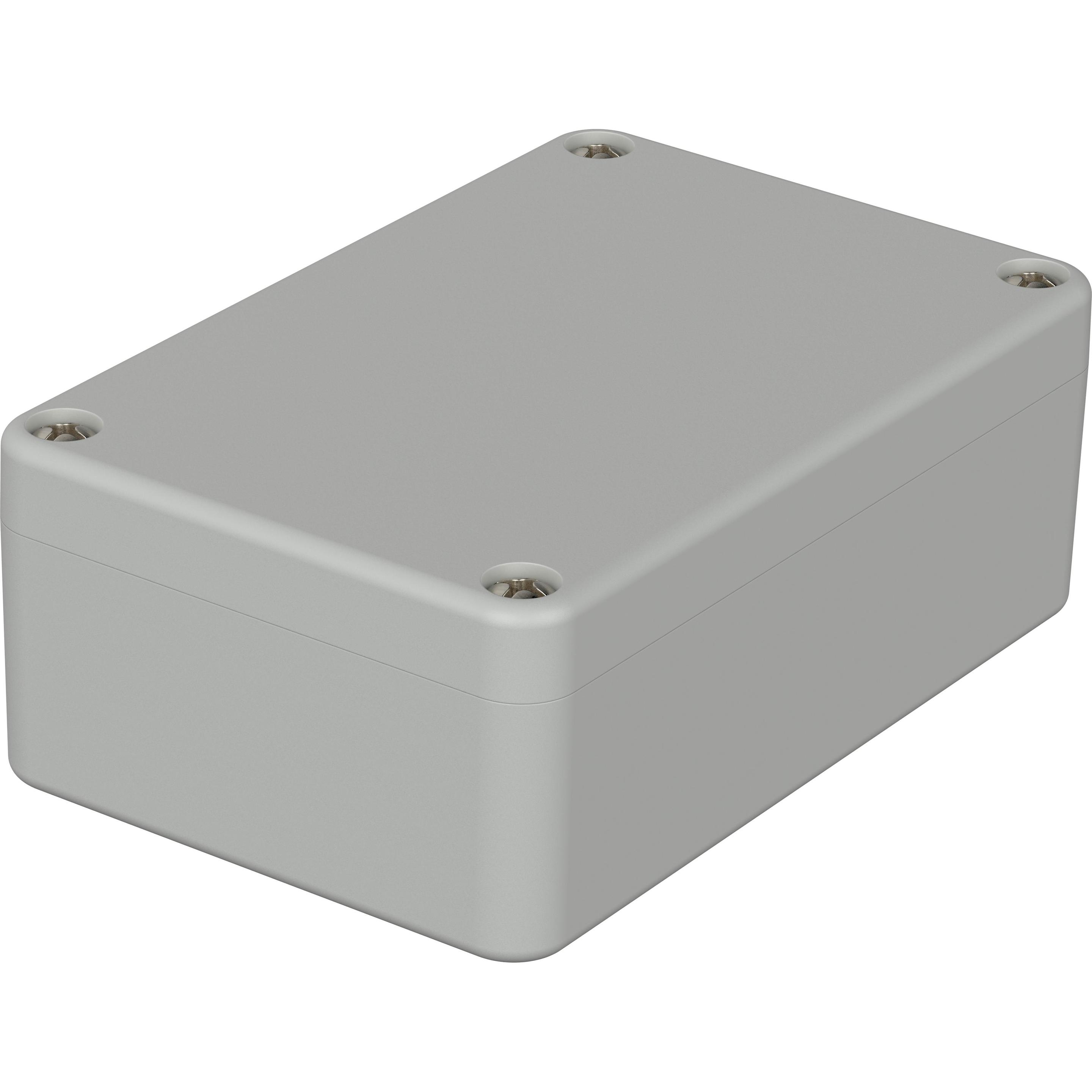 Bopla Universalgehäuse hellgrau 98 x 64 x 36 mm Polycarbonat IP65 EUROMAS (Gehäuse), Elektronikzubehör + Gehäuse, Grau