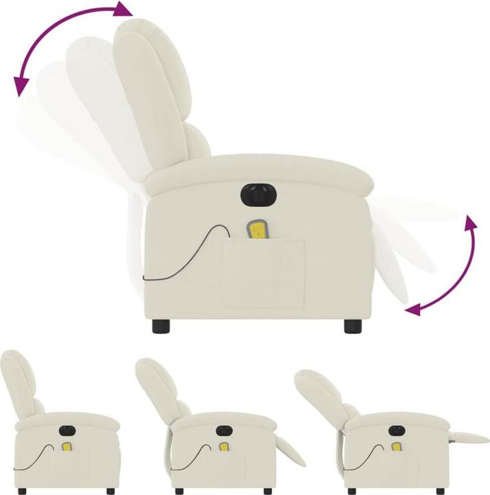 Produktbild vidaXL elektrischer Massagesessel