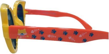Immagine prodotto Bekos Occhiali da sole per bambini Cat Yellow / Orange Polarised