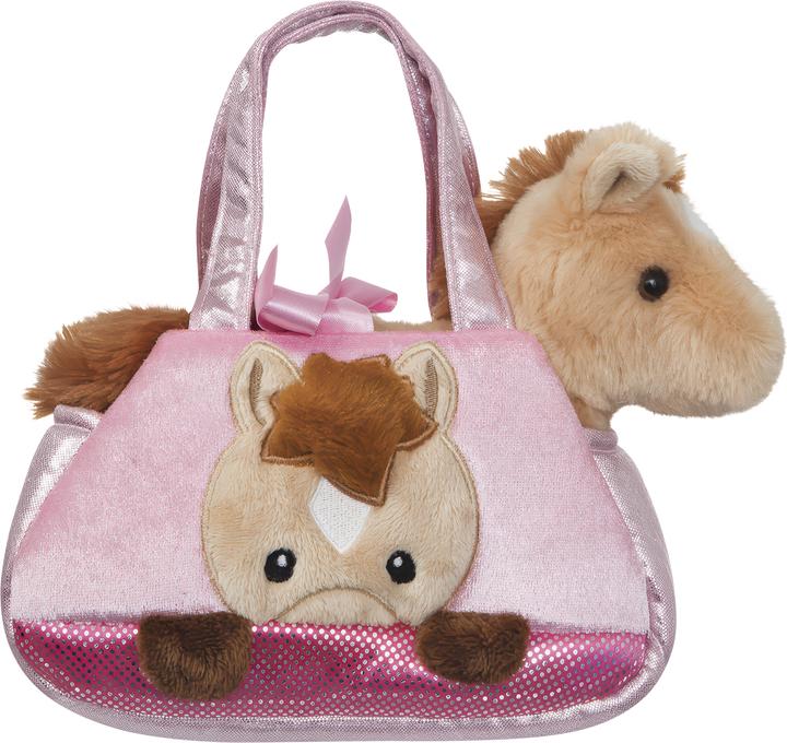 Produktbild Aurora World 61013 - Fancy Pals Pferd 20cm, Handtasche mit Plüschtier (20 cm)