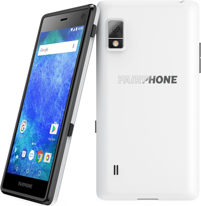 Produktbild Fairphone 2 (32 GB, White, 5", Dual SIM + SD, 12 Mpx, 4G)