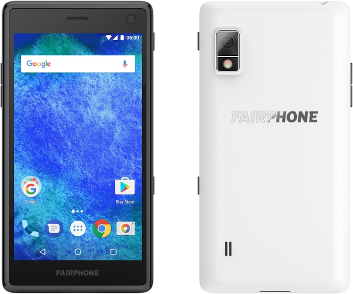 Fairphone 2 (32 GB, White, 5", Dual SIM + SD, 12 Mpx, 4G)