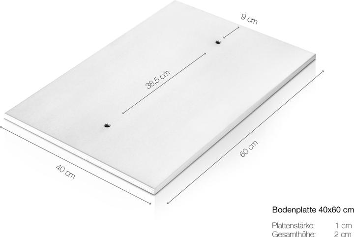 Actual product image Möbel-Eins ground slab (60 x 40 x 2 cm)