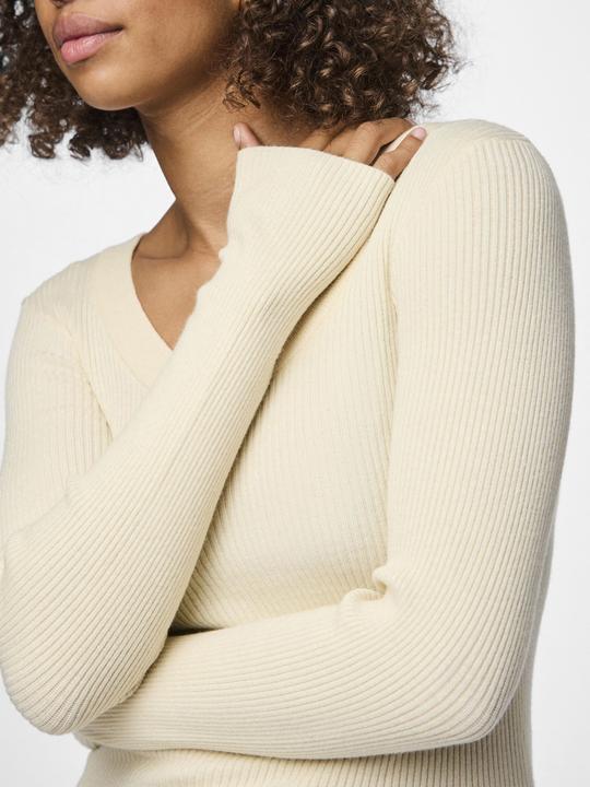Actual product image Pieces Pcmira Ls U-Neck Knit Noos Bc (M)