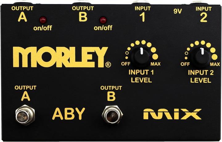 Morley ABY-MIX-G Gold Series signaal mixer / splitter (Splinters)