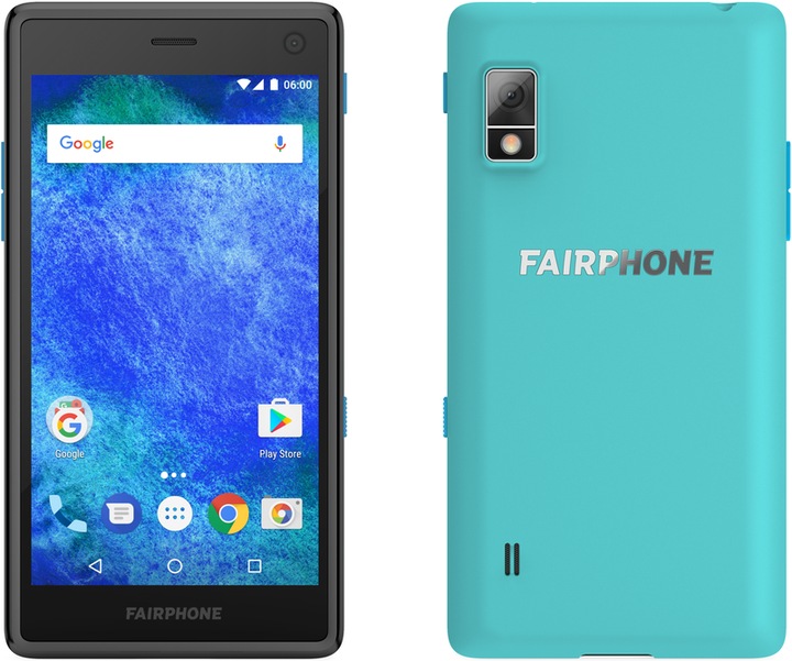 Produktbild Fairphone 2 (32 GB, Turquoise, 5", Hybrid Dual SIM, 12 Mpx, 4G)