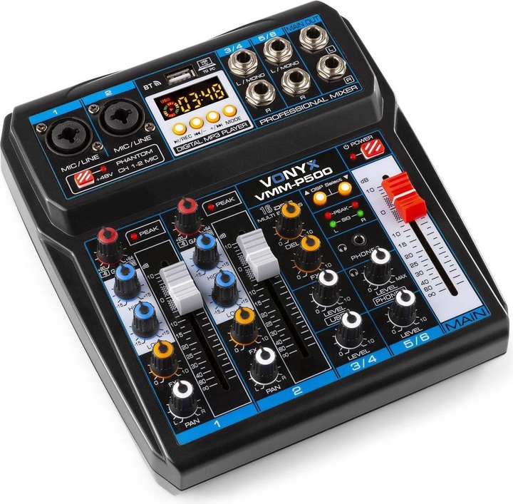 Image du produit Vonyx Mélangeur VMM-P500 (Studio et mixeur live)