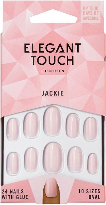 Produktbild Elegant Touch Polish Jackie Nude Pink Oval (Kunstnägel)