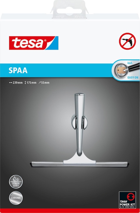 Immagine prodotto tesa Spatola per doccia SPAA con soluzione adesiva senza foratura
