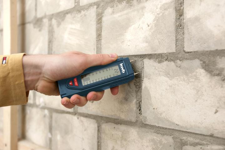 Actual product image kwb Building moisture meter