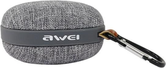 Actual product image Awei głośnik mini Bluetooth Y260 szary/grey (4.33 h)