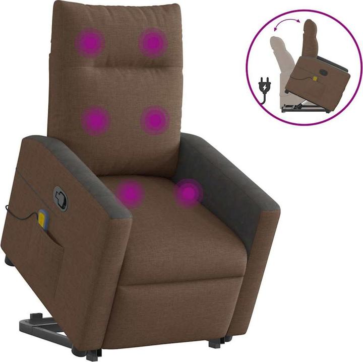 Image du produit vidaXL Massagesessel mit Aufstehhilfe