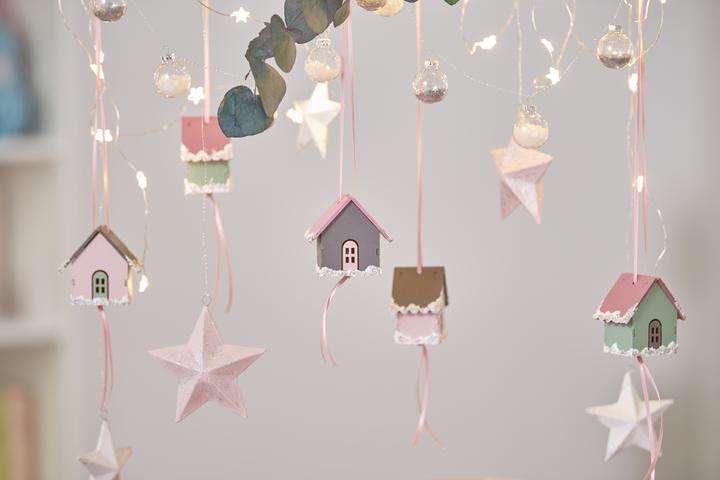 Actual product image VBS Cardboard star pendant, set of 10