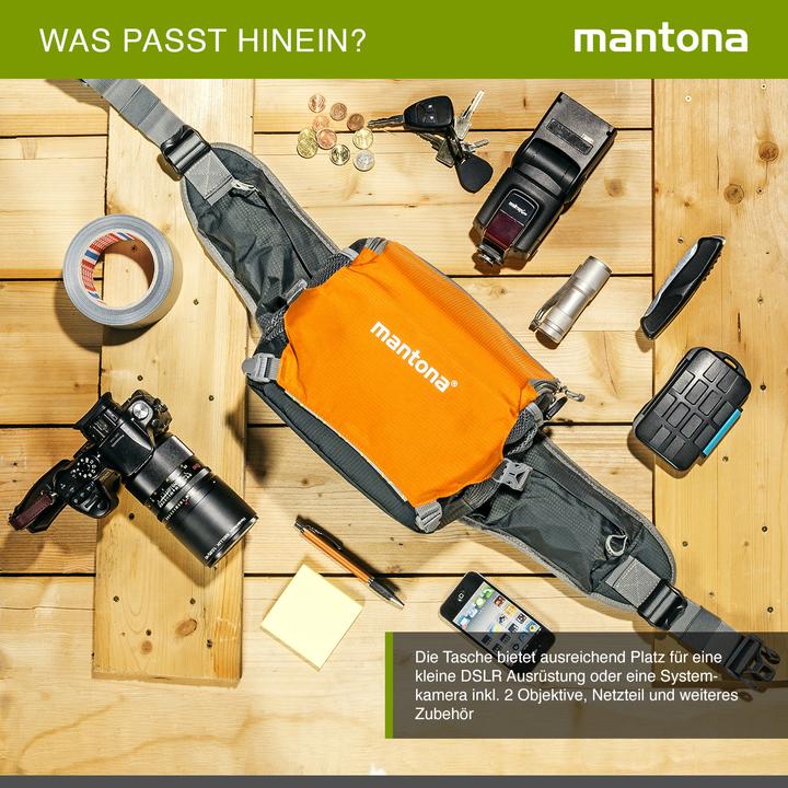 Produktbild mantona ElementsPro 20 (Kamera Bereitschaftstasche, Kamera Schultertasche, 10.29 l)