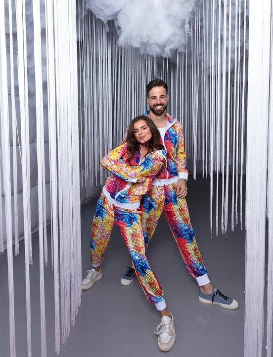 Produktbild Boland 80er Jahre - Disco Trainingsanzug (M)