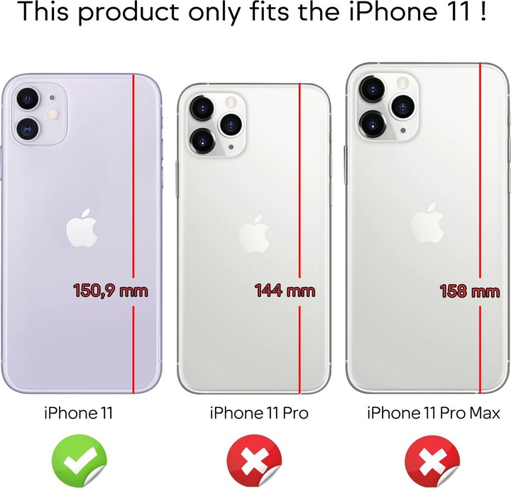 Image du produit Nalia Couverture à paillettes (Apple iPhone 11)