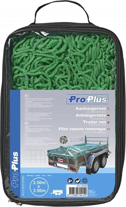 Actual product image ProPlus Anhängernetz mit Gummiseil