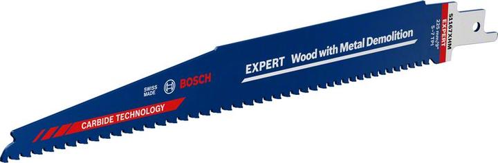 Productafbeelding Bosch Professional Zubehör Expert Hout met Metaal Sloop S 1167 XHM reciprozaagblad, 1 stuk