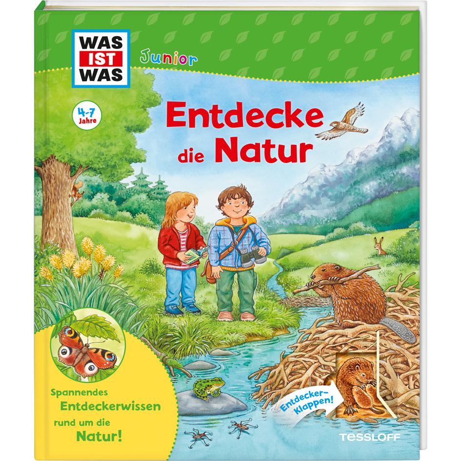 WAS IST WAS Junior Entdecke die Natur, Libro per bambini di Tina Marrone