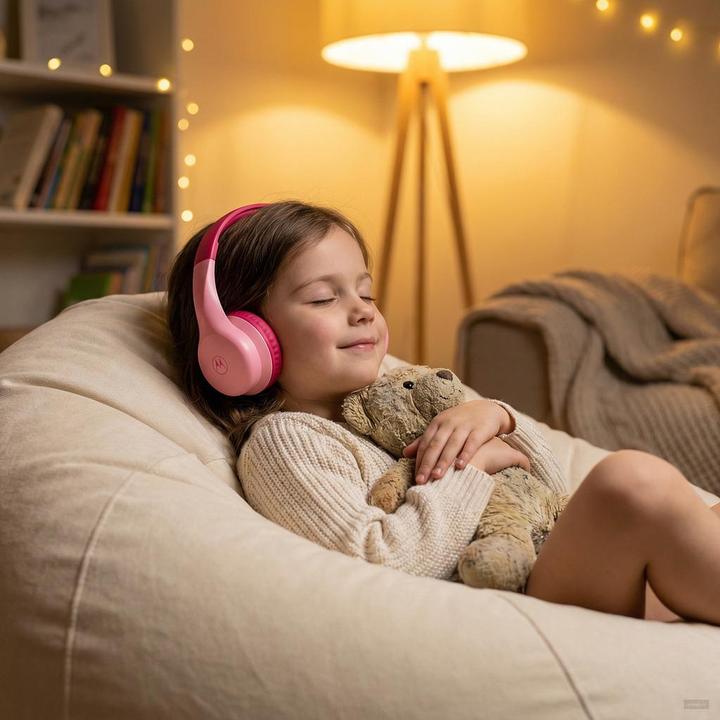 Actual product image Motorola Headphone MOTO JR300 PNK