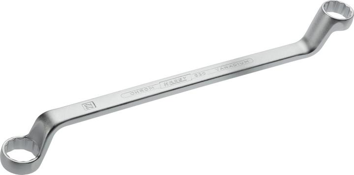 Produktbild HAZET Doppel-Ringschlüssel 630-20X22 ∙ Aussen Doppel-Sechskant Profil ∙ 20 x 22 mm (22 mm, 20 mm)