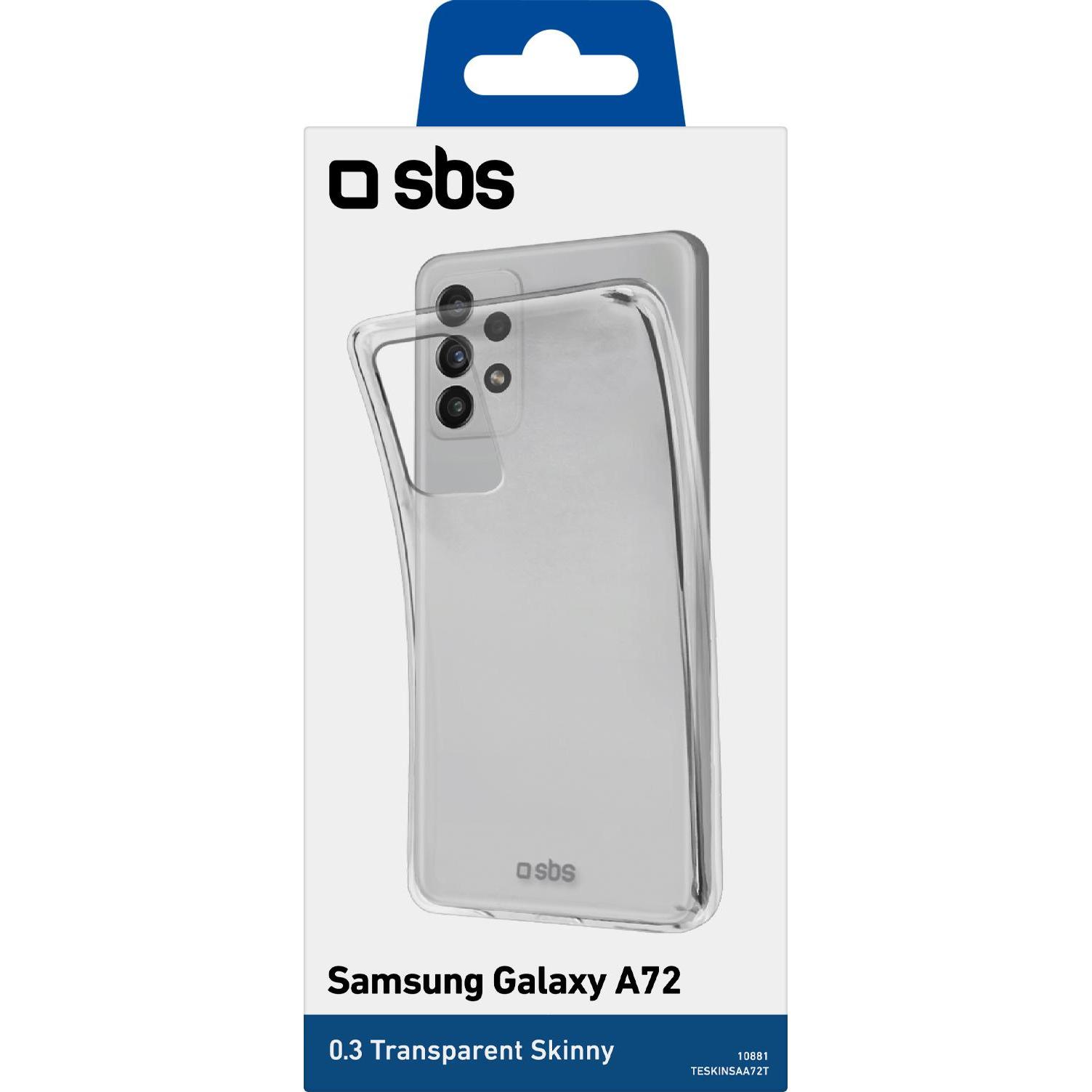 Thumbnail - SBS Skinny Cover Samsung Galaxy A72, transparent (Samsung Galaxy A72), Smartphone Hülle, Transparent