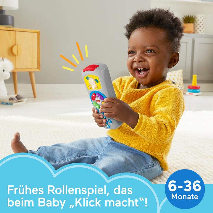 Actual product image Fisher-Price Learning fun doggie remote control educational toy for babies and toddlers with music and lights (German, 0.50 - 3 years)