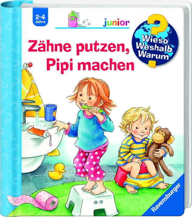 Ravensburger Zähne putzen, Pipi machen (Deutsch, Frauke Nahrgang, Susanne Szesny, 2014)
