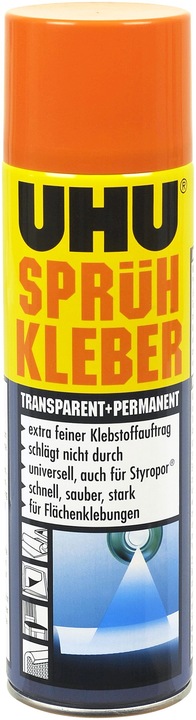 Actual product image UHU Spray glue (460 g, 500 ml)
