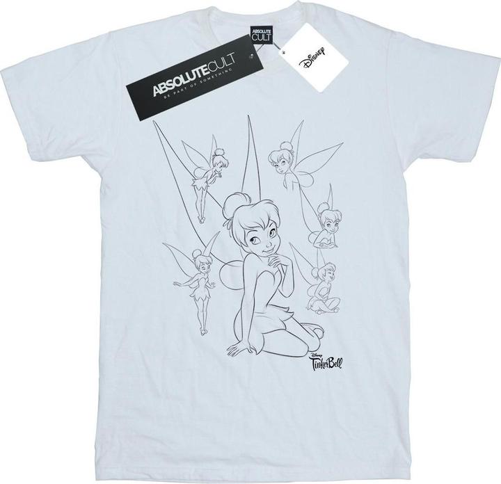 Disney Tinker Bell Collage Sketch TShirt (3XL)