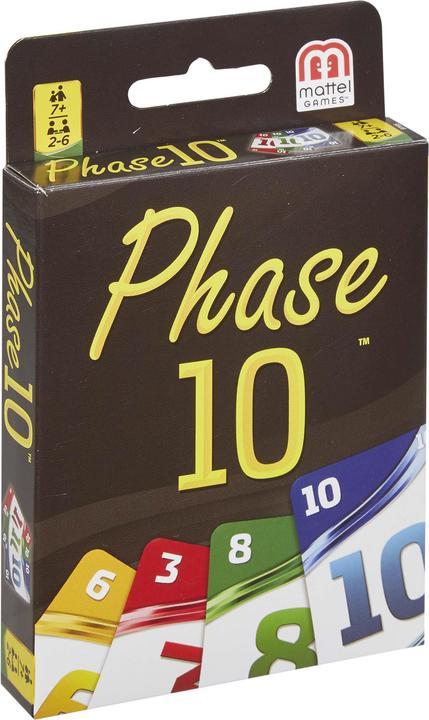 Actual product image Mattel Games Phase 10 (English, 2 - 6 Players)