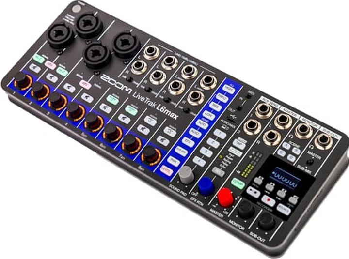 Immagine prodotto Zoom LiveTrak L6max (EMBARGO/EU) 12-Channel Mixer & Re. (Mixer da studio e live)