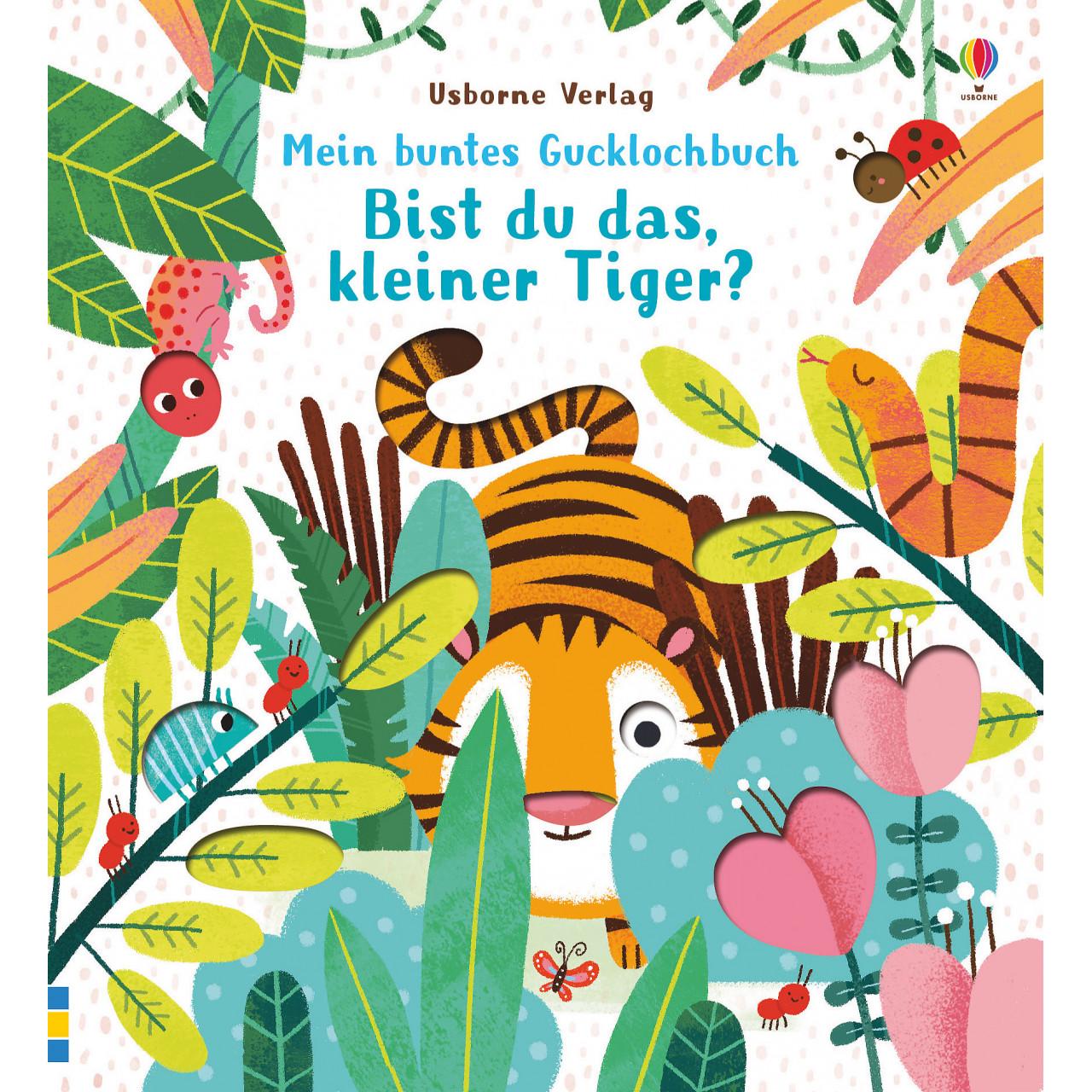 Mein buntes Gucklochbuch: Bist du das, kleiner Tiger?, Kinderbücher von Sam Taplin