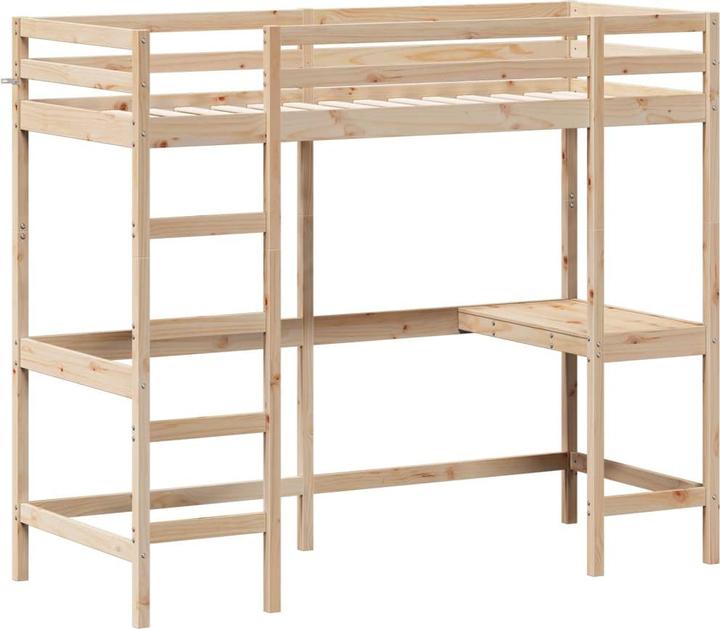 Image du produit vidaXL Lit superposé avec bureau (80 x 200 cm)
