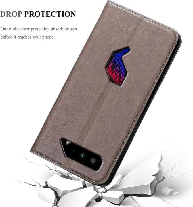 Produktbild Cadorabo Book Invis. Magnet Hülle (Asus ROG Phone 5)