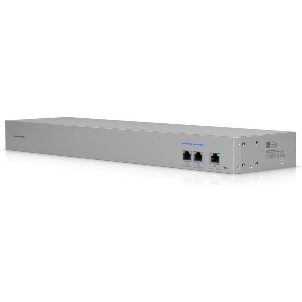 Ubiquiti 10 GbE WAN Switch linking two (4 Ports), Netzwerk Switch, Grau