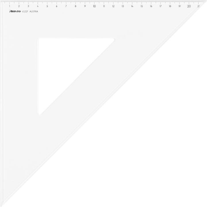 Valeurs nutritives et ingrédients Aristo Triangle plastique 45 (22 cm, Matières plastiques)