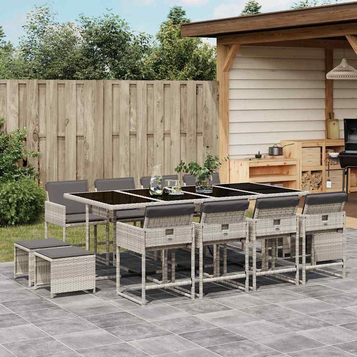 Produktbild vidaXL Garten Essgruppe (220 x 106 x 73 cm)